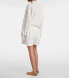 The Row Gunty cotton shorts