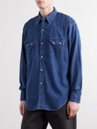 OrSlow - Western Denim Shirt - Blue