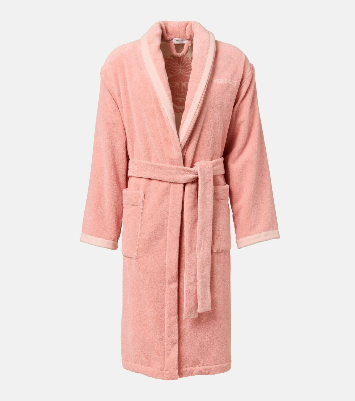 Versace Home Medusa jacquard cotton terry bathrobe