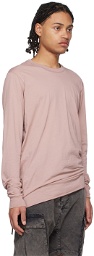 11 by Boris Bidjan Saberi Pink LS1B Long Sleeve T-Shirt