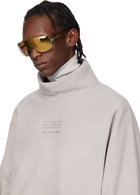MM6 Maison Margiela Off-White Mask Sunglasses