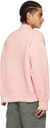 sacai Pink Vented Sweater