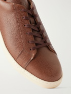 George Cleverley - Jack III Full-Grain Leather Sneakers - Brown
