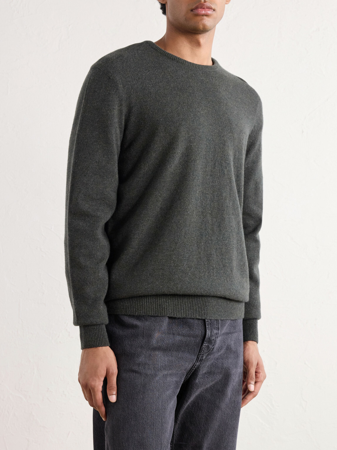 William Lockie - Wool Sweater - Green