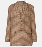 Polo Ralph Lauren Plaid linen blazer