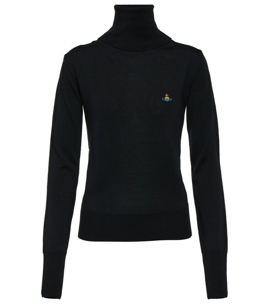 Vivienne Westwood Giulia virgin wool turtleneck sweater Vivienne