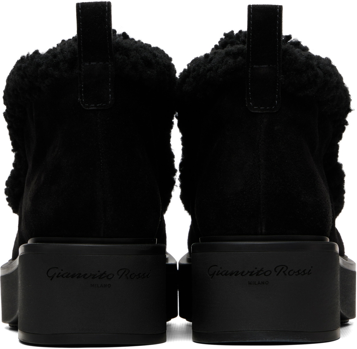 Gianvito Rossi Black Yari Boots