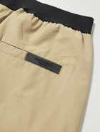 FEAR OF GOD ESSENTIALS - Straight-Leg Cotton-Blend Twill Trousers - Brown