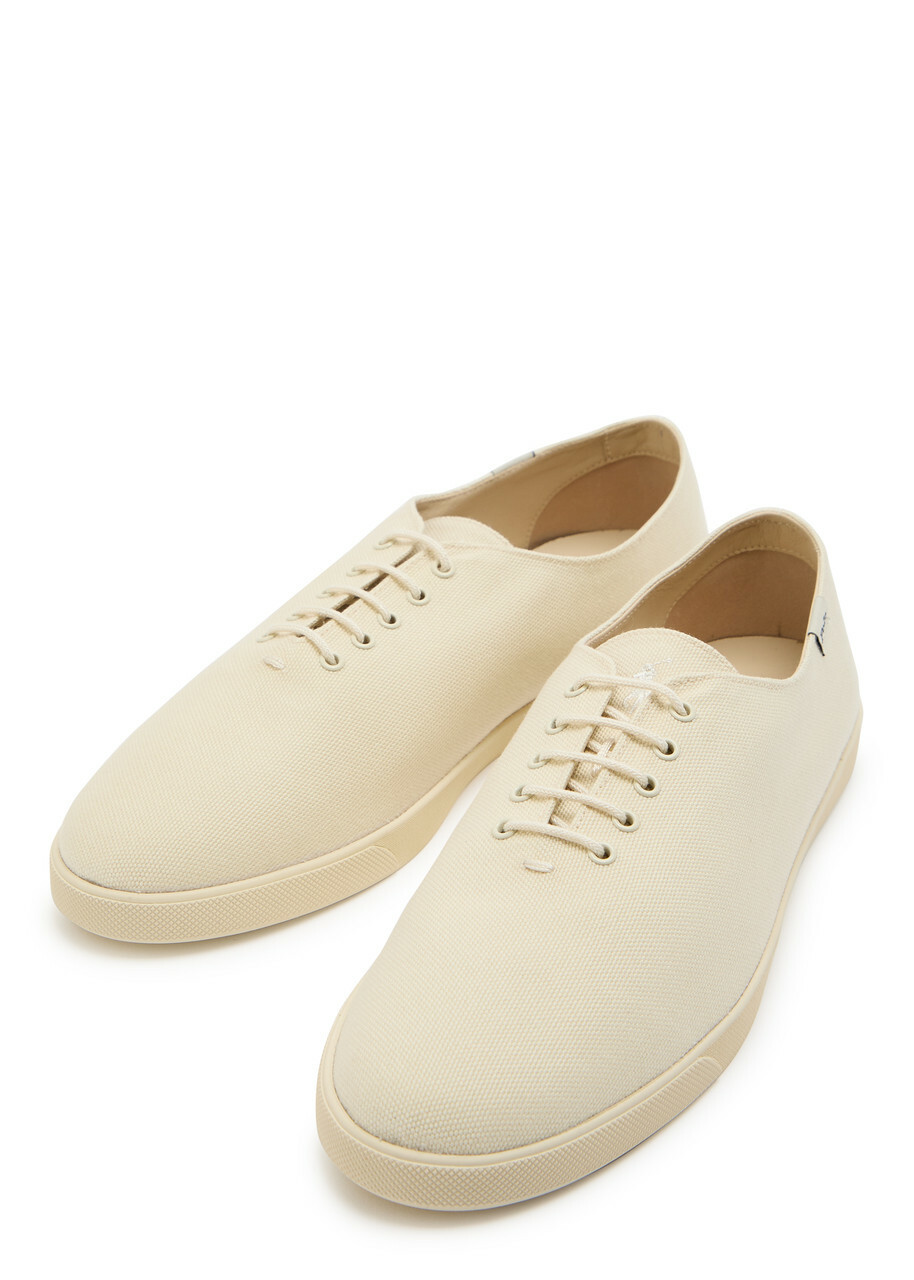 Polo Ralph Lauren Bronx Canvas Sneakers Cream