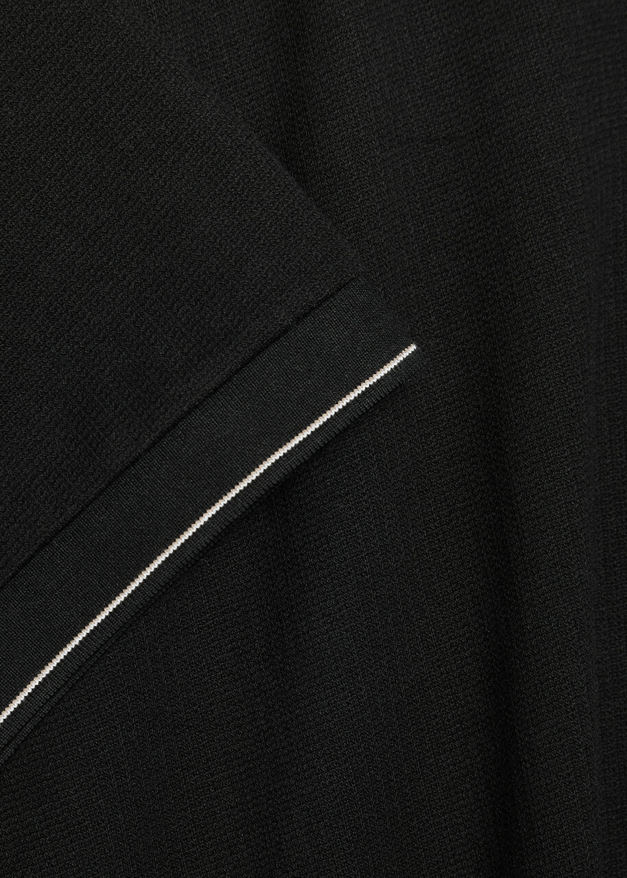 Boss Close-knit Cotton T-shirt Black