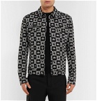 Dolce & Gabbana - Slim-Fit Printed Denim Jacket - Black