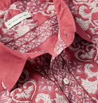 Etro - Printed Cotton Shirt - Pink