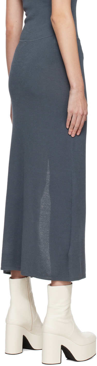 BEC + BRIDGE Blue Sorrento Midi Skirt