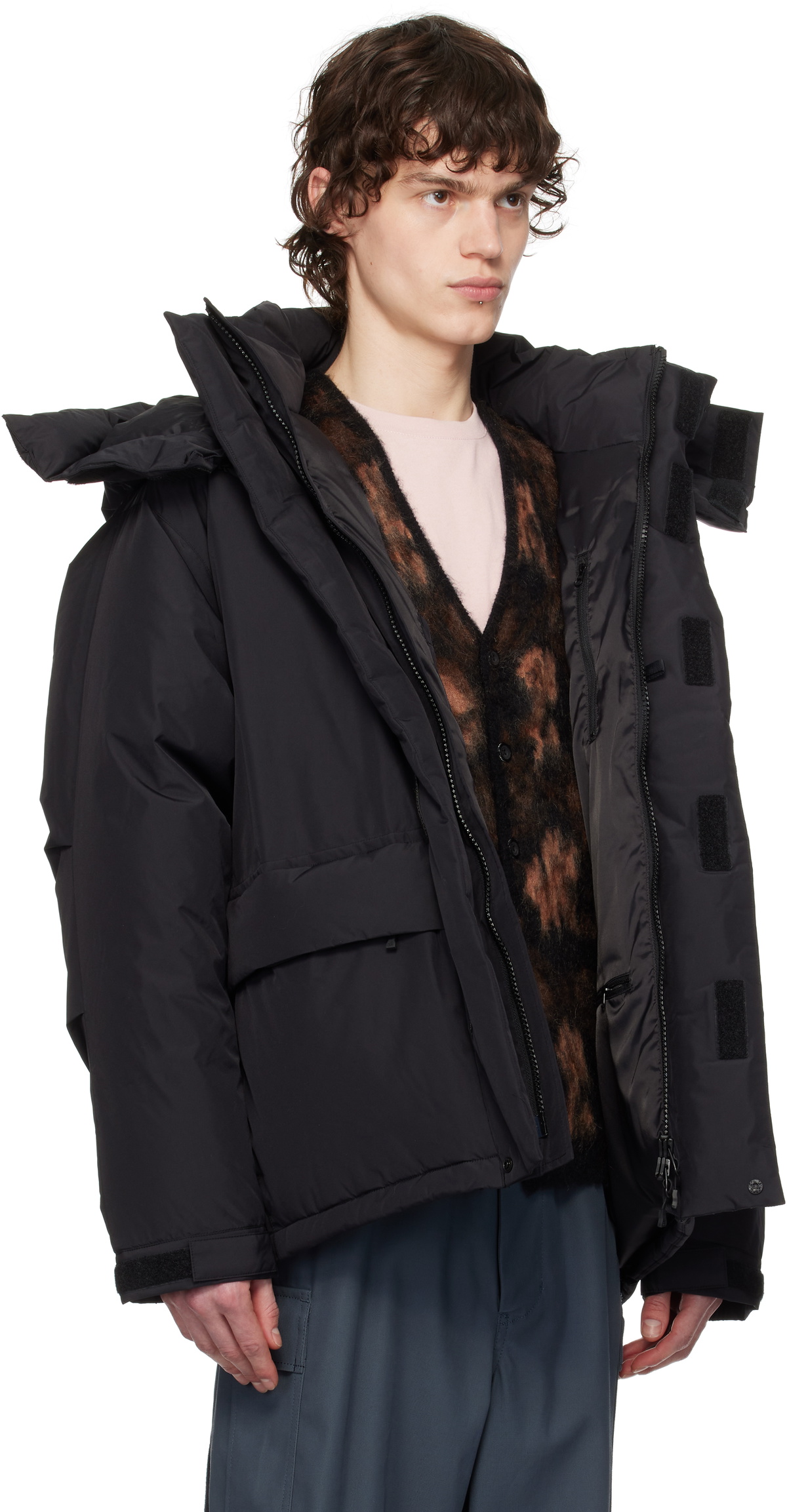 DAIWA PIER39 Black GORE-TEX WINDSTOPPER Expedition Down Jacket