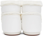 Moon Boot White Icon Low Faux Fur Boots