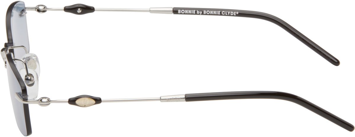 BONNIE CLYDE Silver Lisp Sunglasses