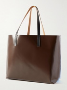 Marni - Tribeca Reversible Leather-Trimmed Two-Tone PVC Tote Bag