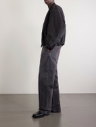 Fear of God - Utility Straight-Leg Cotton-Canvas Trousers - Black