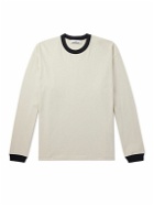 Stone Island - Oversized Logo-Print Cotton-Jersey T-Shirt - Neutrals