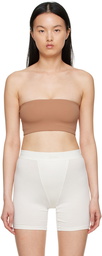 SKIMS Tan Fits Everybody Bandeau Bra