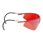 Marine Serre Red Gentle Monster Edition Visor Sunglasses