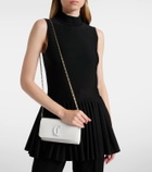 Christian Louboutin Loubi54 leather clutch