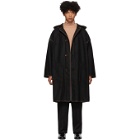 Lemaire Black Duffle Coat