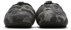 Coach 1941 Khaki & Black Camo Print Slippers