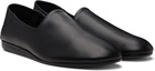 JACQUEMUS Black 'The Slippers' Loafers