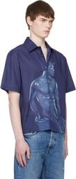 Carne Bollente Navy Sadao Hasegawa 'In Blue' Shirt
