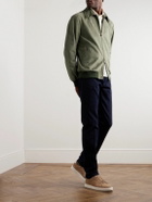 Kiton - Suede Harrington Jacket - Green