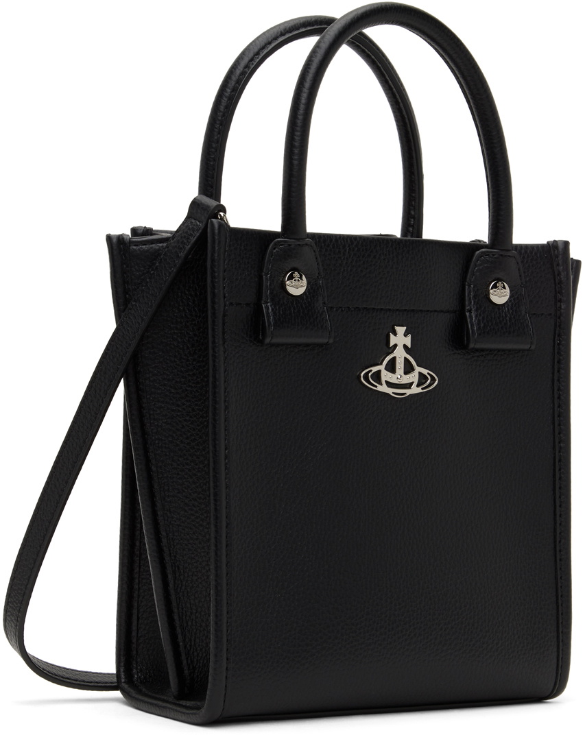 Vivienne Westwood Black Teddy Small Tote Vivienne Westwood