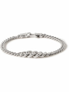 Tom Wood - Dean Recycled Rhodium-Plated Chain Bracelet - Silver