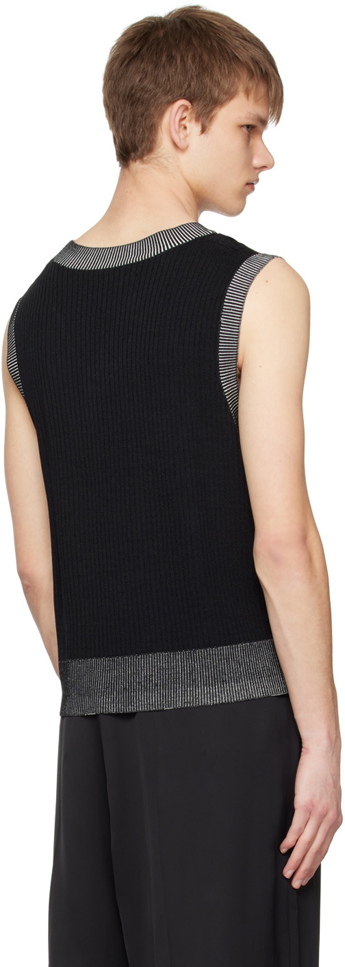 Feng Chen Wang Black Floral Vest