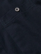 Mr P. - Cotton-Flannel Shirt Jacket - Blue