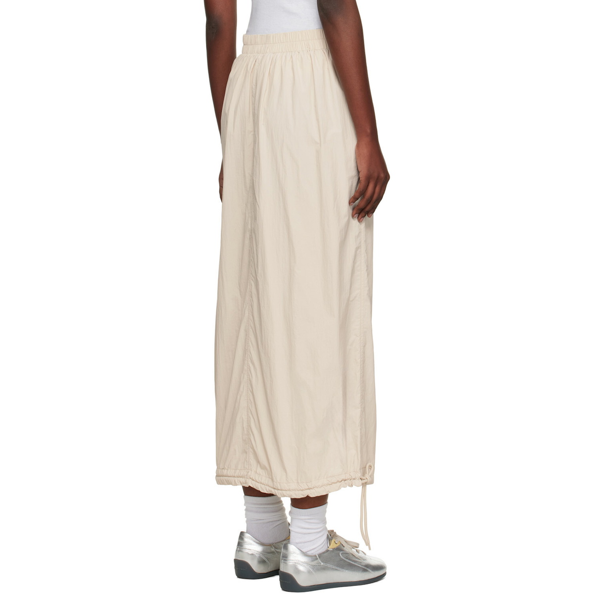 Holzweiler Beige Lt Track Maxi Skirt