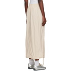 Holzweiler Beige Lt Track Maxi Skirt