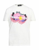 Dsquared2 Mens T-shirt Ivory