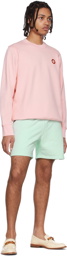 Casablanca Pink Organic Cotton Sweatshirt