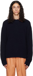 Nanushka Navy Derin Sweater