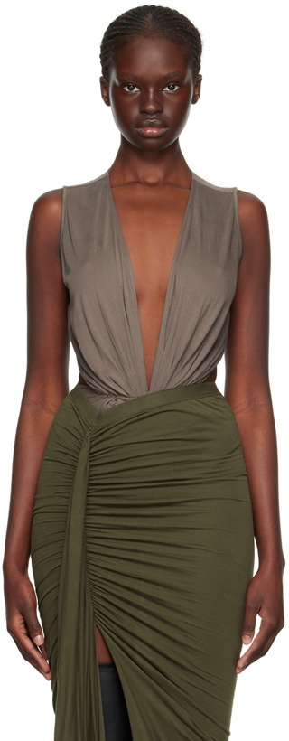 Photo: Rick Owens Lilies Gray Gia Bodysuit