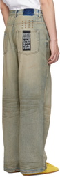 Ksubi Blue MAXX Mechanik Jeans