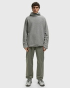 Goldwin 0 Perforated Wholegarment Knit Top Grey Mens Hoody