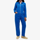 L.F. Markey Women's Long Sleeve Danny Boilersuit in Cobalt