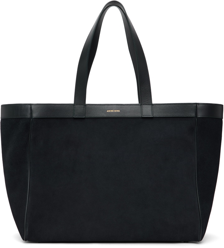 Photo: ANINE BING Navy Medium Rio Tote