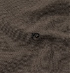 RAG & BONE - Cotton-Blend Piqué Polo Shirt - Gray
