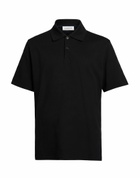 Lanvin Mens Polo shirt in Black