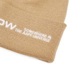 Men's Aape AAPE NOW BEANIE in Light Beige 