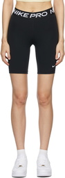 Nike Black Pro 365 8 Inch Shorts