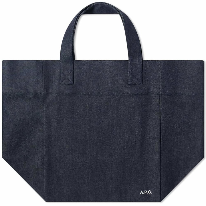 Photo: A.P.C. Marty Denim Tote Bag